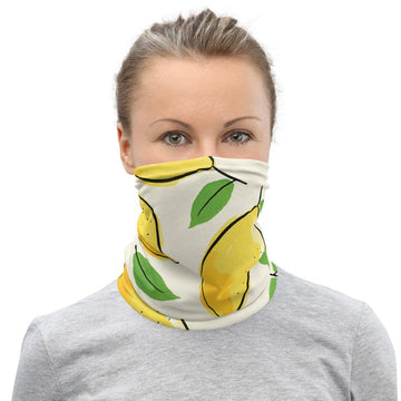 "Amalfi Lemons" Neck Gaiter - AMALFITANA STORE